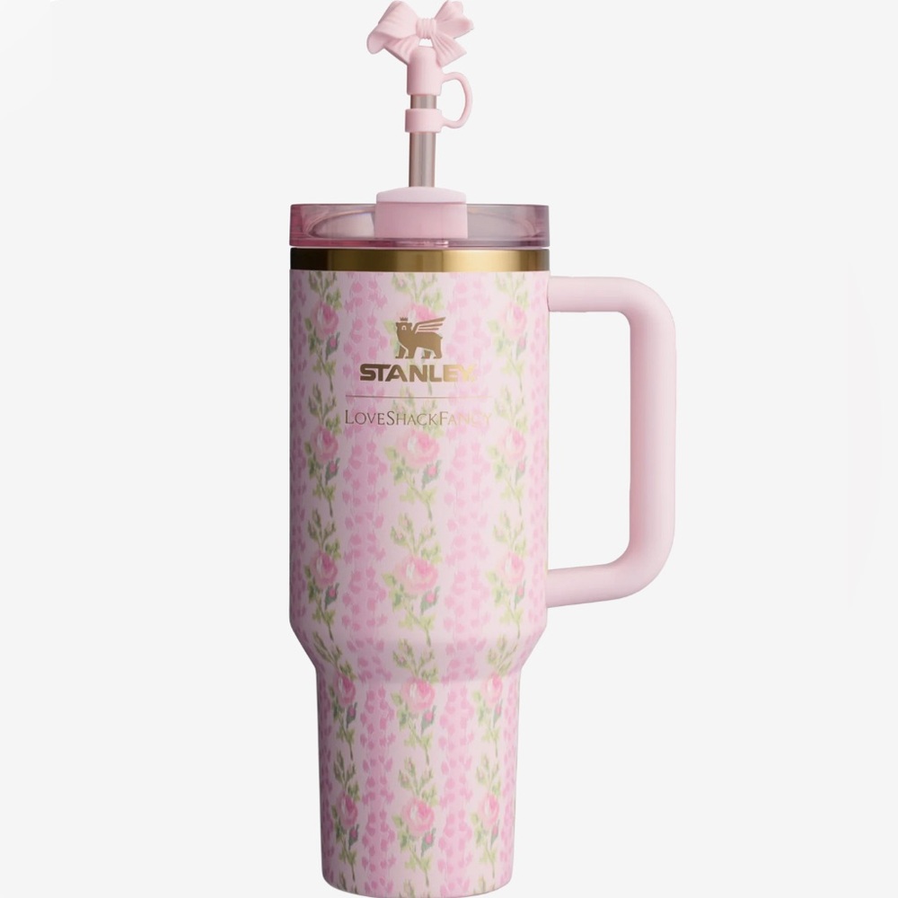 NWT Stanley x LoveShackFancy Flowstate Quencher 40oz Tumbler